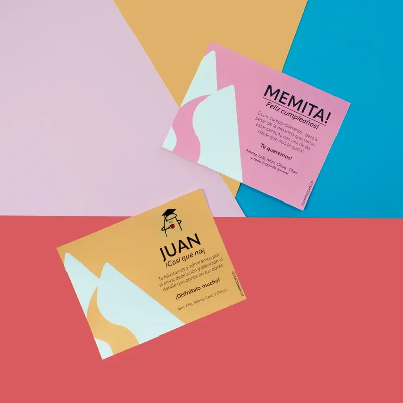 Tarjetas y Etiquetas Personalizadas Corporativas El Camino